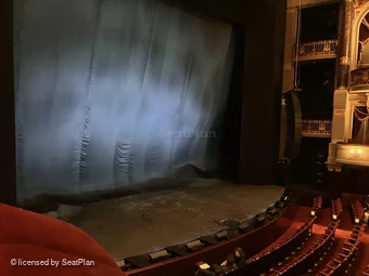 Theatre Royal Drury Lane Royal Circle King's Side A47 view from seat photo