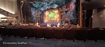 Gershwin Theatre Orchestra Q24 view from seat photo