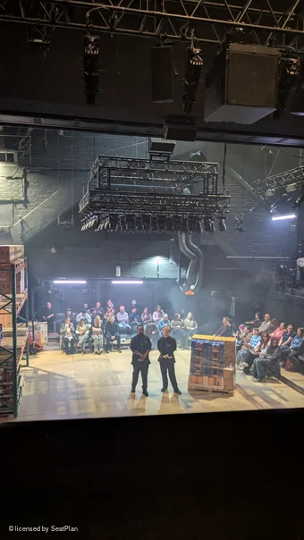 Trafalgar Theatre Dress Circle A19 view from seat photo