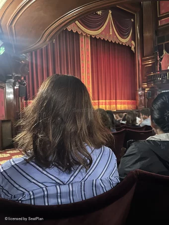 St Martin's Theatre Stalls J1 view from seat photo