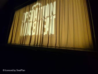 New Victoria Theatre Stalls AA3 view from seat photo