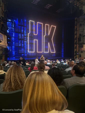 Shubert Theatre Orchestra N13 view from seat photo