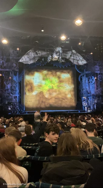 Apollo Victoria Theatre Stalls W35 view from seat photo