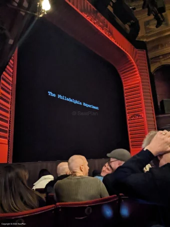 Phoenix Theatre Stalls F28 view from seat photo