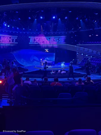 Wembley Park Theatre Locomotive Seats N4 view from seat photo