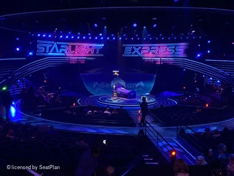 Wembley Park Theatre Locomotive Seats S20 view from seat photo