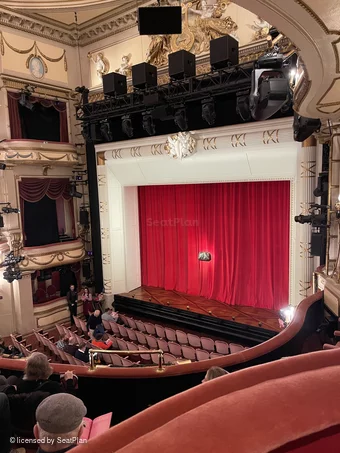 Noel Coward Theatre Royal Circle BXL2 view from seat photo