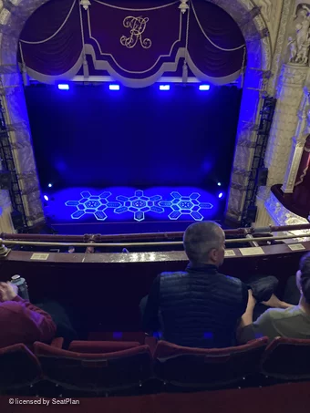 Richmond Theatre Upper Circle C12 view from seat photo
