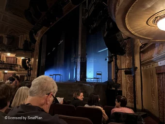 Winter Garden Theatre Orchestra G26 view from seat photo