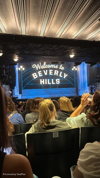 Trafalgar Theatre Stalls Q23 view from seat photo