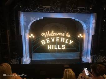 Trafalgar Theatre Dress Circle D17 view from seat photo