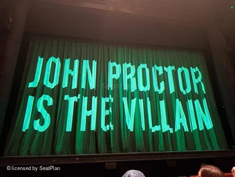 Royal Court Theatre Stalls C14 view from seat photo