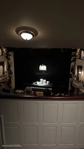 Wyndham's Theatre Royal Circle G13 view from seat photo
