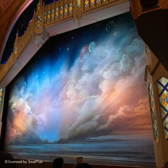 Eugene O'Neill Theatre Orchestra F20 view from seat photo