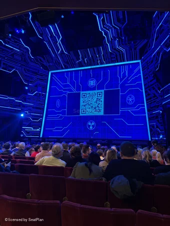 Adelphi Theatre Stalls M12 view from seat photo