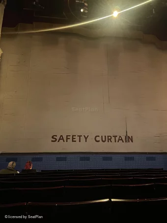 Garrick Theatre Stalls G13 view from seat photo