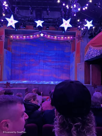 Charing Cross Theatre Stalls J6 view from seat photo