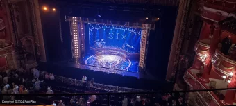 Bristol Hippodrome Upper Circle C15 view from seat photo