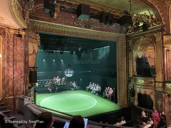 Theatre Royal Haymarket Royal Circle C26 view from seat photo