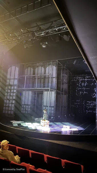 Charing Cross Theatre Stalls F1 view from seat photo