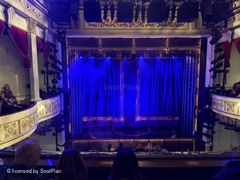 Vaudeville Theatre Dress Circle C8 view from seat photo