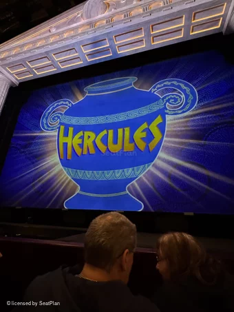 Theatre Royal Drury Lane Stalls B21 view from seat photo