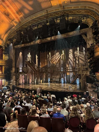 Richard Rodgers Theatre Orchestra N16 view from seat photo