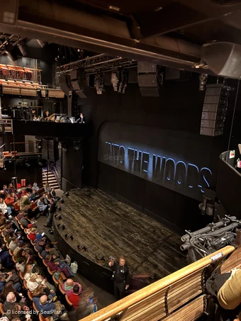 Bridge Theatre Gallery 1 B9 view from seat photo