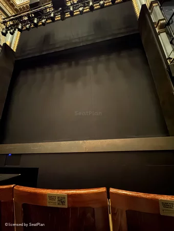 Harold Pinter Theatre Stalls C8 view from seat photo