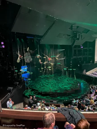 National Theatre - Olivier Circle C79 view from seat photo