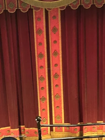 St Martin's Theatre Upper Circle G9 view from seat photo