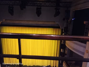 Fortune Theatre Upper Circle A12 view from seat photo