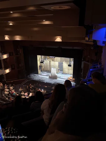 New Victoria Theatre Upper Circle D2 view from seat photo