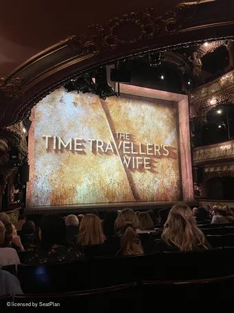 Apollo Theatre Stalls M21 view from seat photo