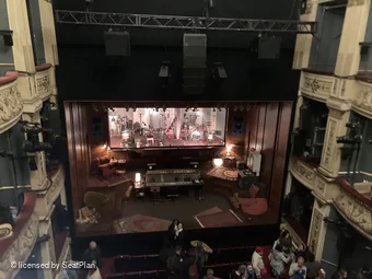Duke of York's Theatre Upper Circle A8 view from seat photo
