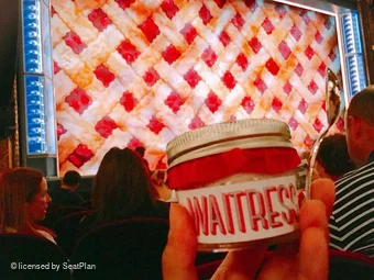 Lena Horne Theatre Orchestra D15 view from seat photo