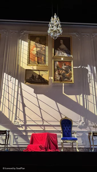 St James Theatre Orchestra E109 view from seat photo