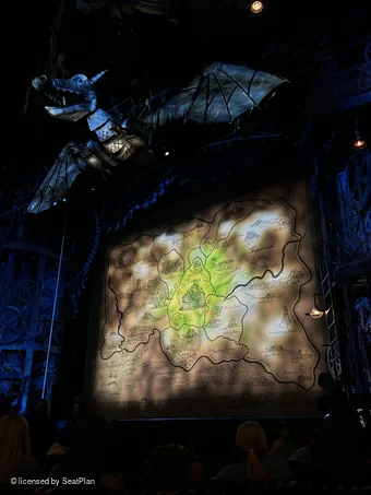 Apollo Victoria Theatre Stalls H10 view from seat photo