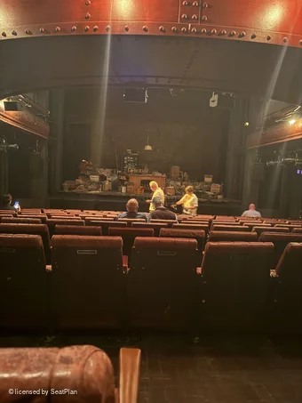 Royal Court Theatre Stalls L12 view from seat photo