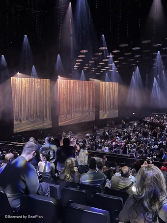 ABBA Arena Block G P24 view from seat photo