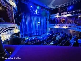 Criterion Theatre Dress Circle A27 view from seat photo