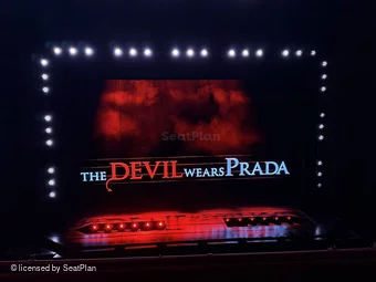 Dominion Theatre Circle B28 view from seat photo