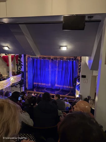 Vaudeville Theatre Dress Circle J18 view from seat photo