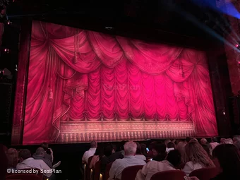 August Wilson Theatre Orchestra H1 view from seat photo