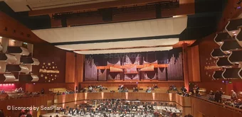 Royal Festival Hall Rear Stalls HH12 view from seat photo