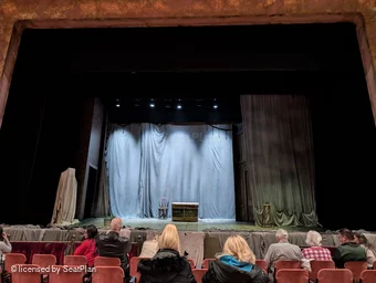 Alexandra Palace Theatre Stalls G16 view from seat photo