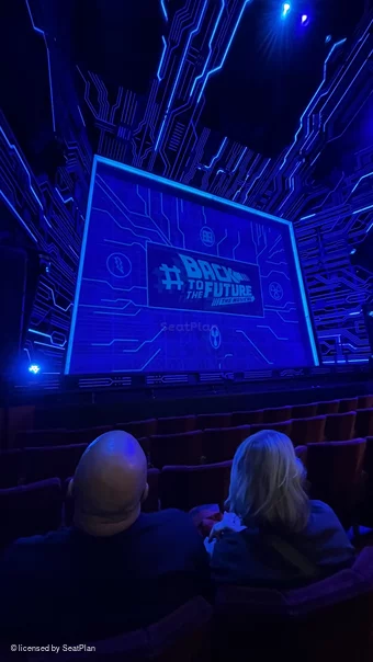 Adelphi Theatre Stalls E29 view from seat photo