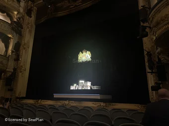 Wyndham's Theatre Stalls G7 view from seat photo