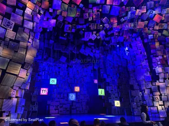 Cambridge Theatre Stalls G22 view from seat photo