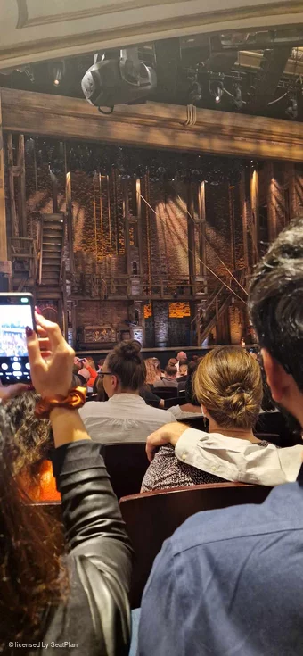 Victoria Palace Theatre Stalls O35 view from seat photo